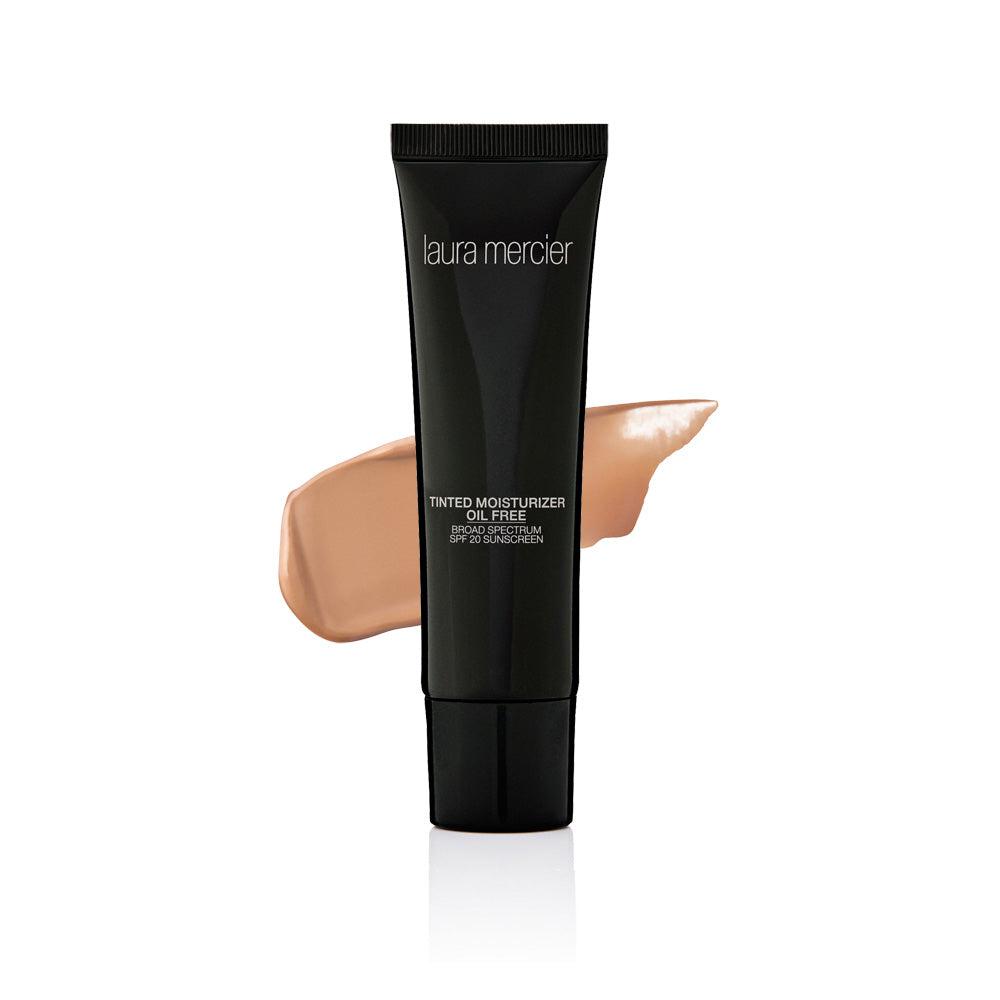 Laura Mercier Oil-Free Tinted Moisturizer with SPF 20 - Lightweight Hydrating Foundation for Daily Sun Protection & Natural Makeup Look | Perfect for Work, Travel & Everyday Wear