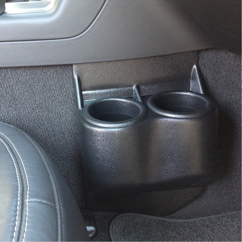 Premium Dual Cup Holder for 1997-2004 Corvette C5 & Z06 - American Made Travel Accessory | Perfect for Road Trips, Commuting & Car Enthusiasts