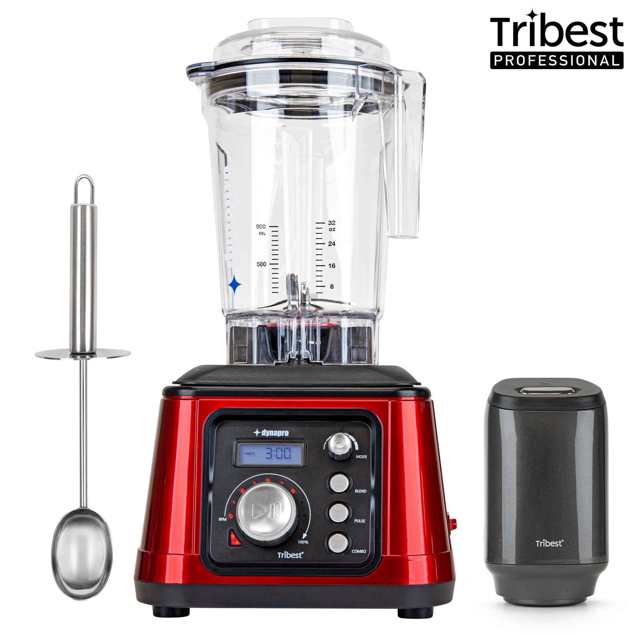 Refurbished Dynapro Commercial High-Speed Vacuum Blender - Professional Grade for Smoothies, Soups & Nut Butters - Ideal for Restaurants, Juice Bars & Catering Services