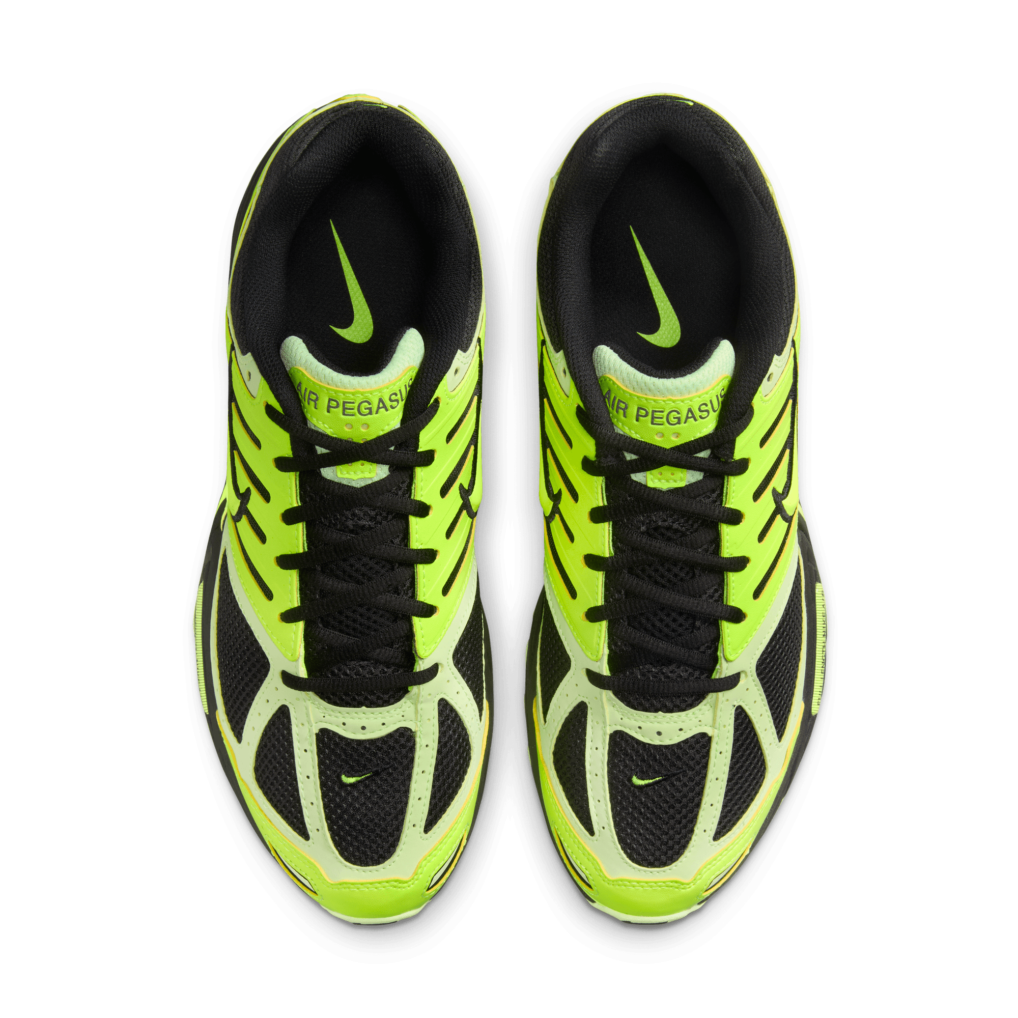 Nike Air Pegasus 2K5 Running Shoes - Volt/Black Colorway - Perfect for Jogging, Gym Workouts & Casual Wear