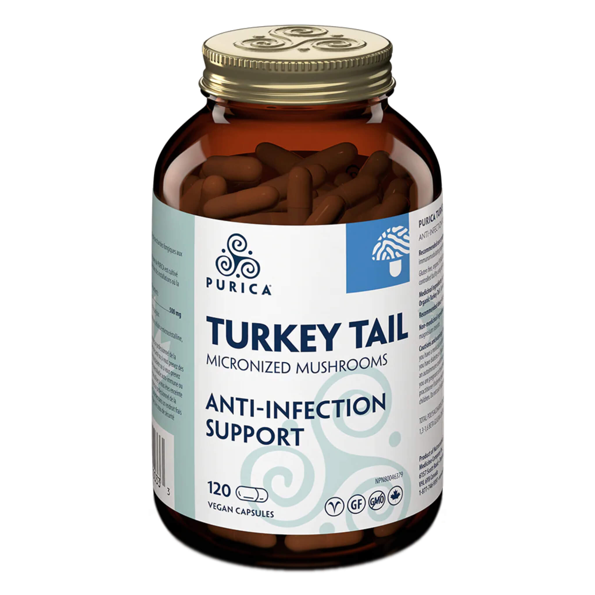 Premium Coriolus Versicolor Turkey Tail Mushroom Extract - Therapeutic Grade, Immune Support Supplement for Wellness & Vitality - Perfect for Daily Health Boost, Immune System Support & Natural Wellness Routine