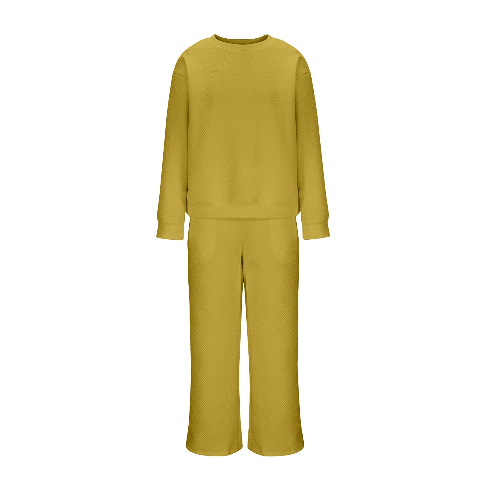 Women's 2-Piece Fleece Lounge Set - Oversized Hoodie & Sweatpants Comfy Tracksuit for Winter | Cozy Homewear, Loungewear & Casual Outfit