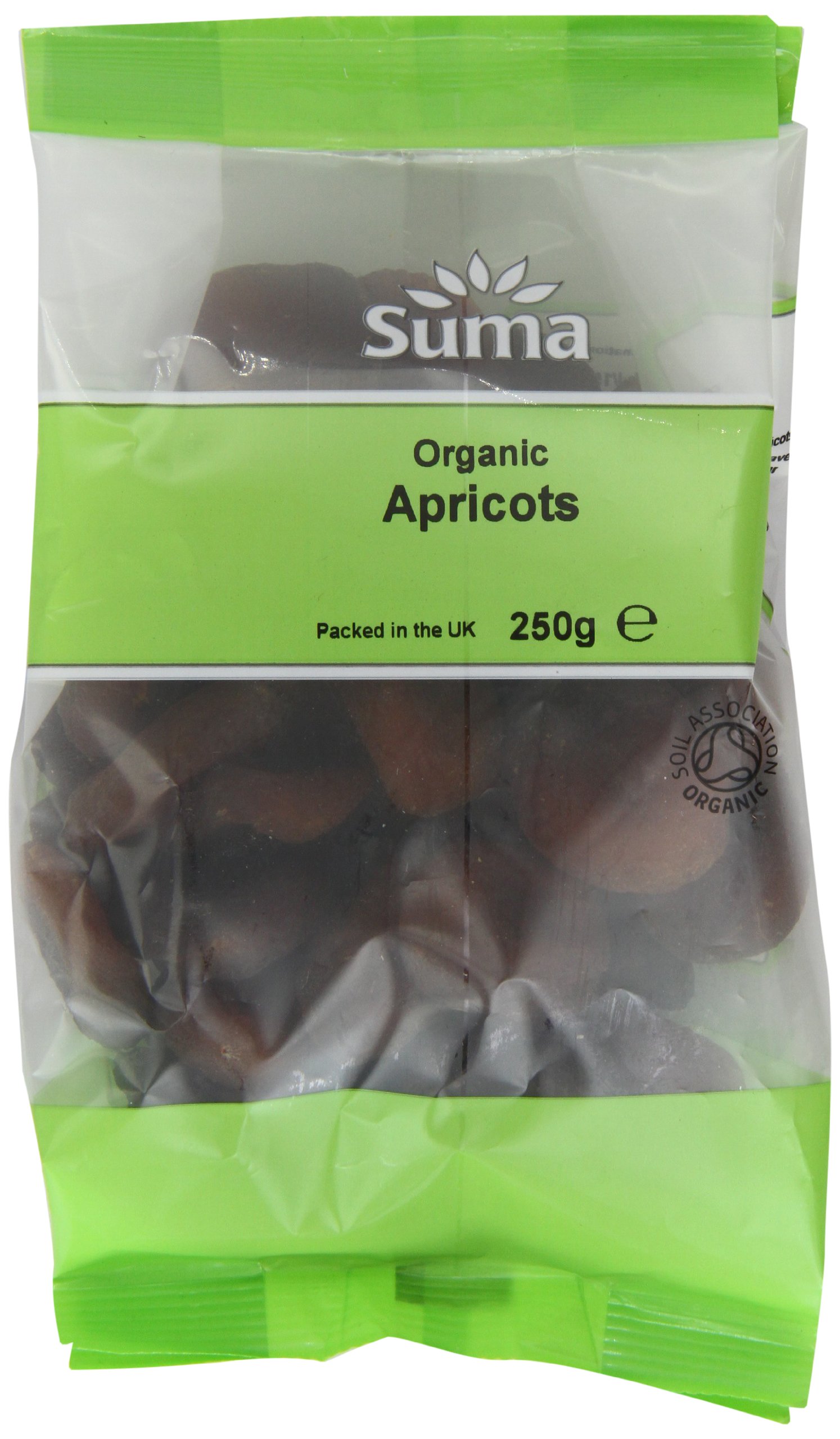 Organic Dried Apricots 250g (Pack of 6) | No Sugar Added, Non-GMO, Vegan Snack | Perfect for Baking, Trail Mix & Healthy On-the-Go Snacking