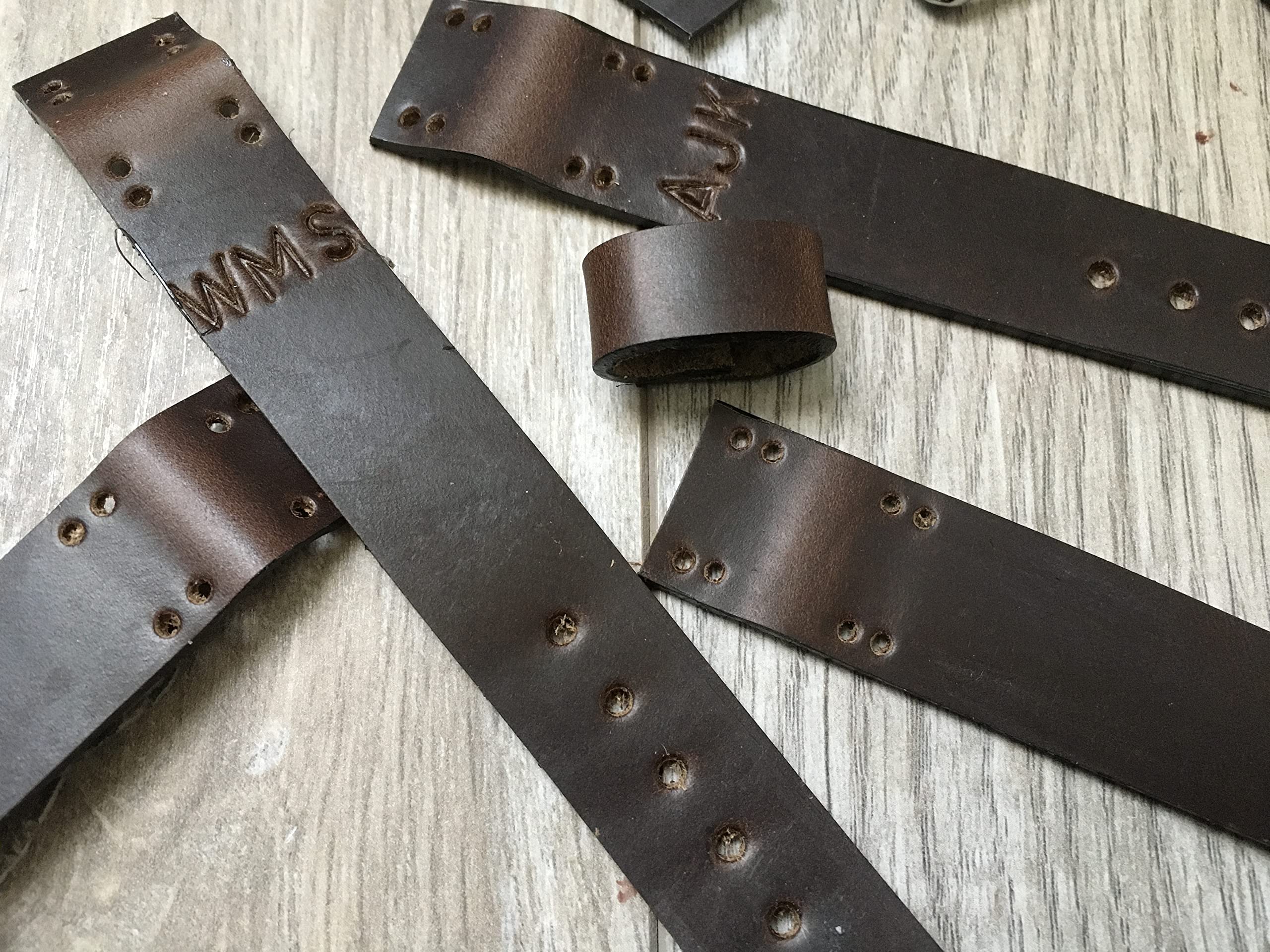 Premium Horween Leather Watch Band - 16mm Chromexcel Brown & Ink Blue Strap for Men | Durable Replacement Watch Strap for Apple Watch, Garmin, Samsung & More | Perfect for Business, Casual & Outdoor Activities