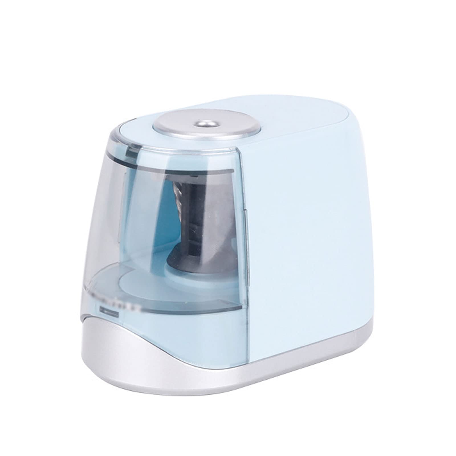 Electric Pencil Sharpener with Auto Stop & 3 Adjustable Gears - Blue | Perfect for School, Office, Home & Art Studio Use | Battery Powered Pencil Sharpener for Kids & Adults