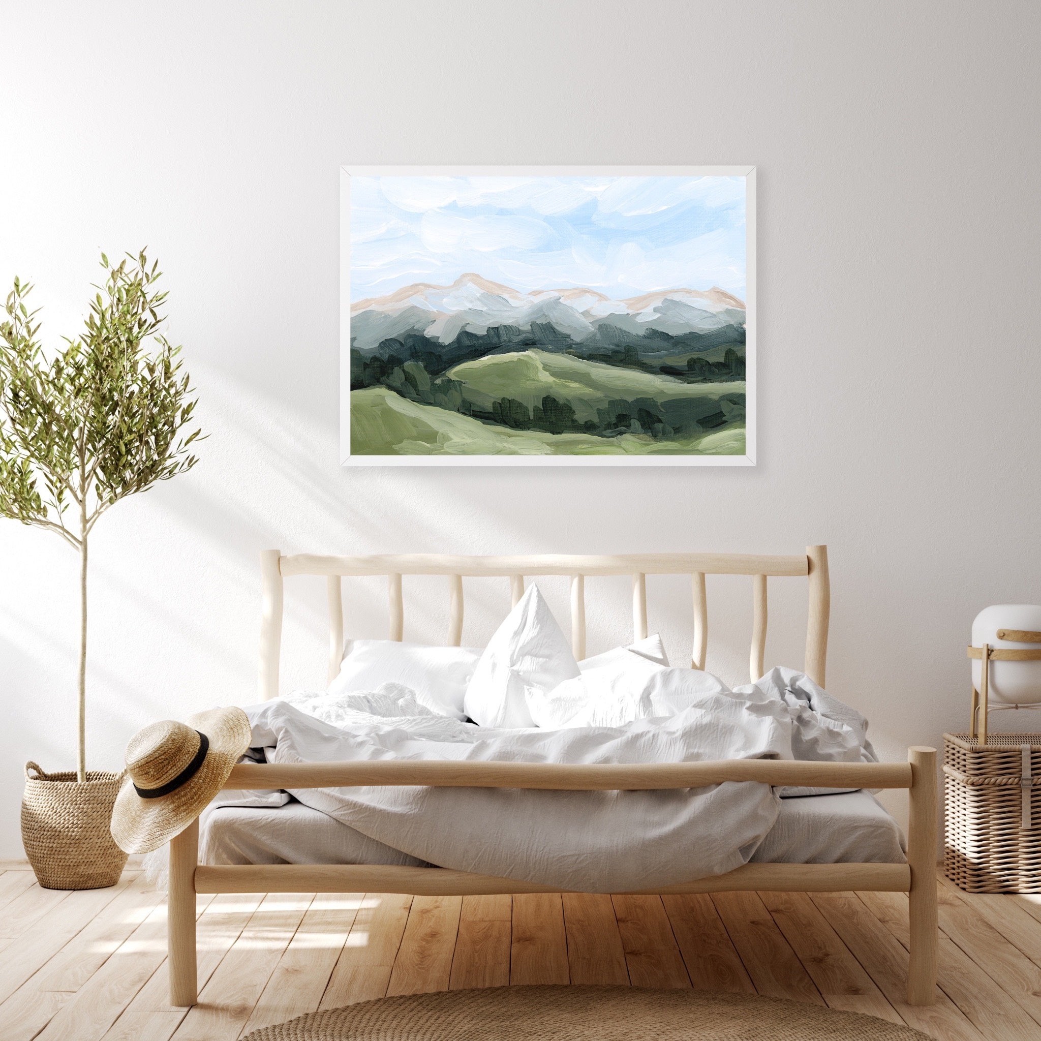 Never Summer Art Print - High Quality Wall Decor for Home & Office - Perfect for Living Room, Bedroom & Workspace