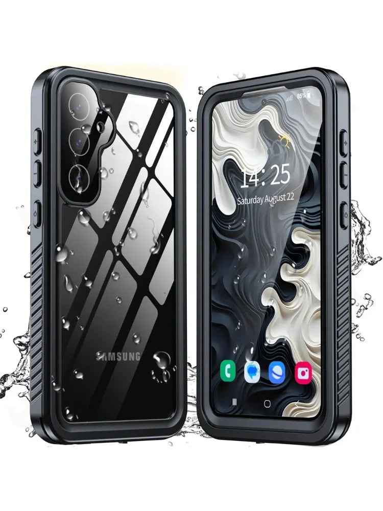 Samsung Galaxy S25 Plus Waterproof Case IP68 Certified - Underwater Protection for Swimming, Snorkeling & Beach Activities