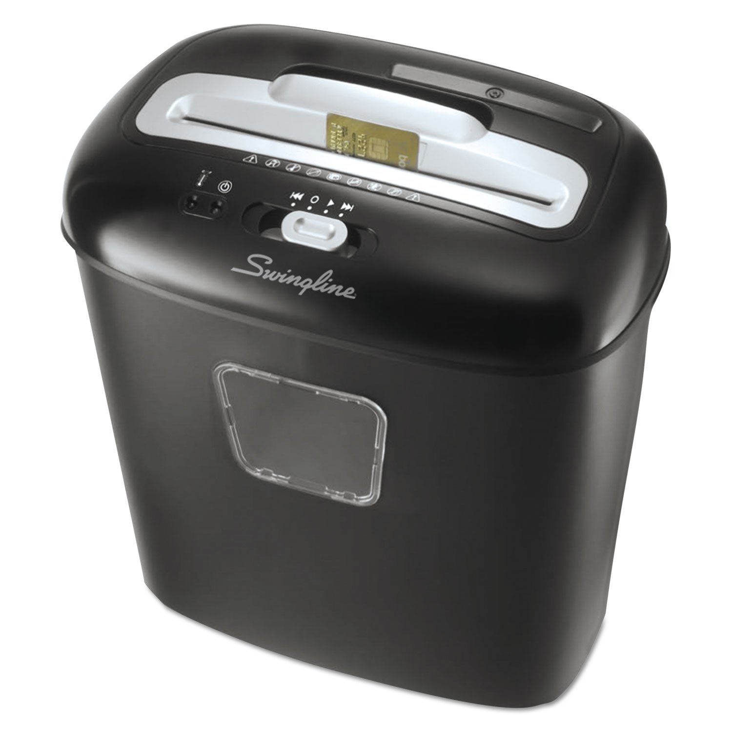 Swingline 1757393 EX10-05 Super Cross-Cut Paper Shredder - 10 Sheet Capacity, 1 User, Ideal for Home & Office Document Security