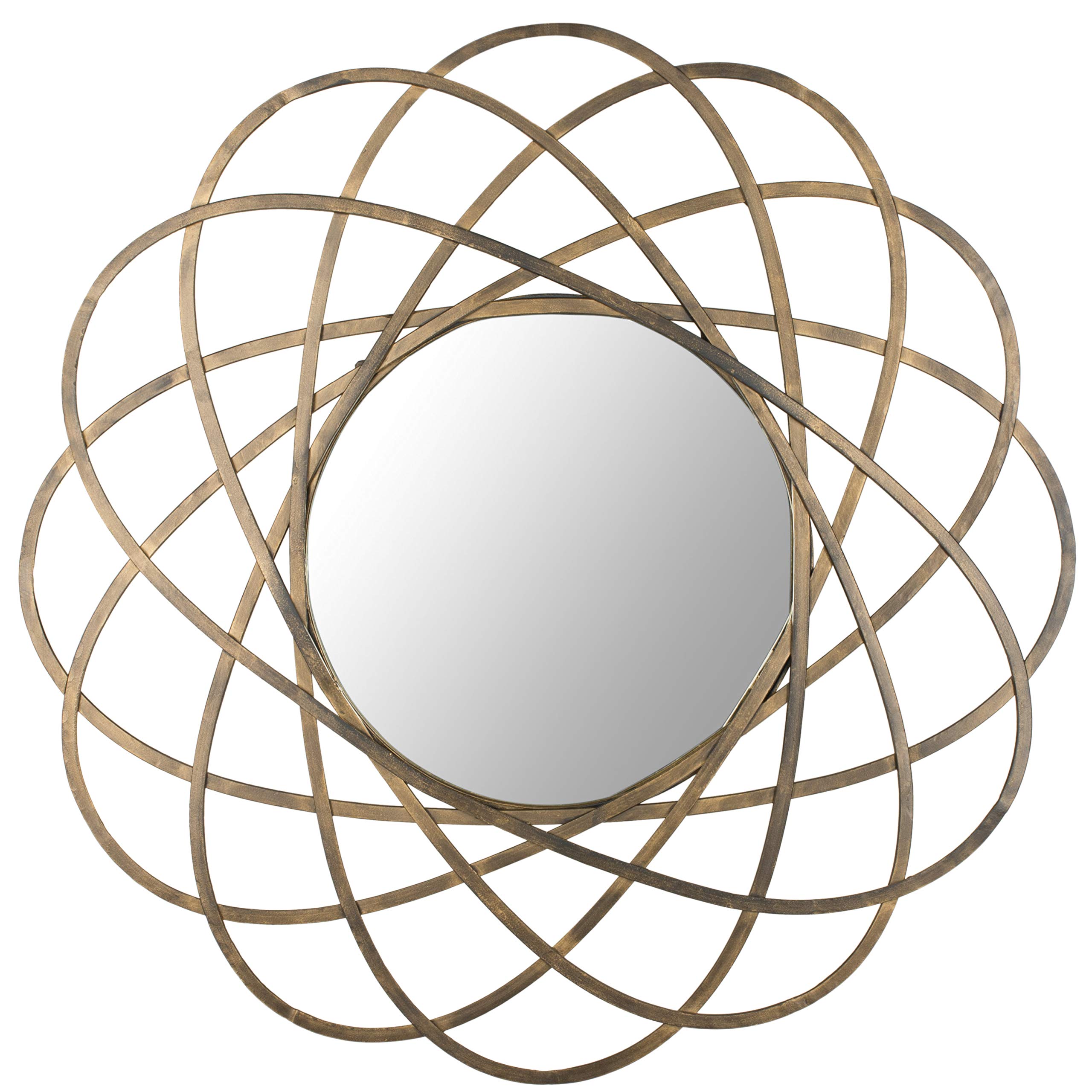 SAFAVIEH Home Collection Galaxy Mirror - Stylish Decorative Wall Mirror for Living Room, Bedroom & Entryway | Modern Home Decor Accent