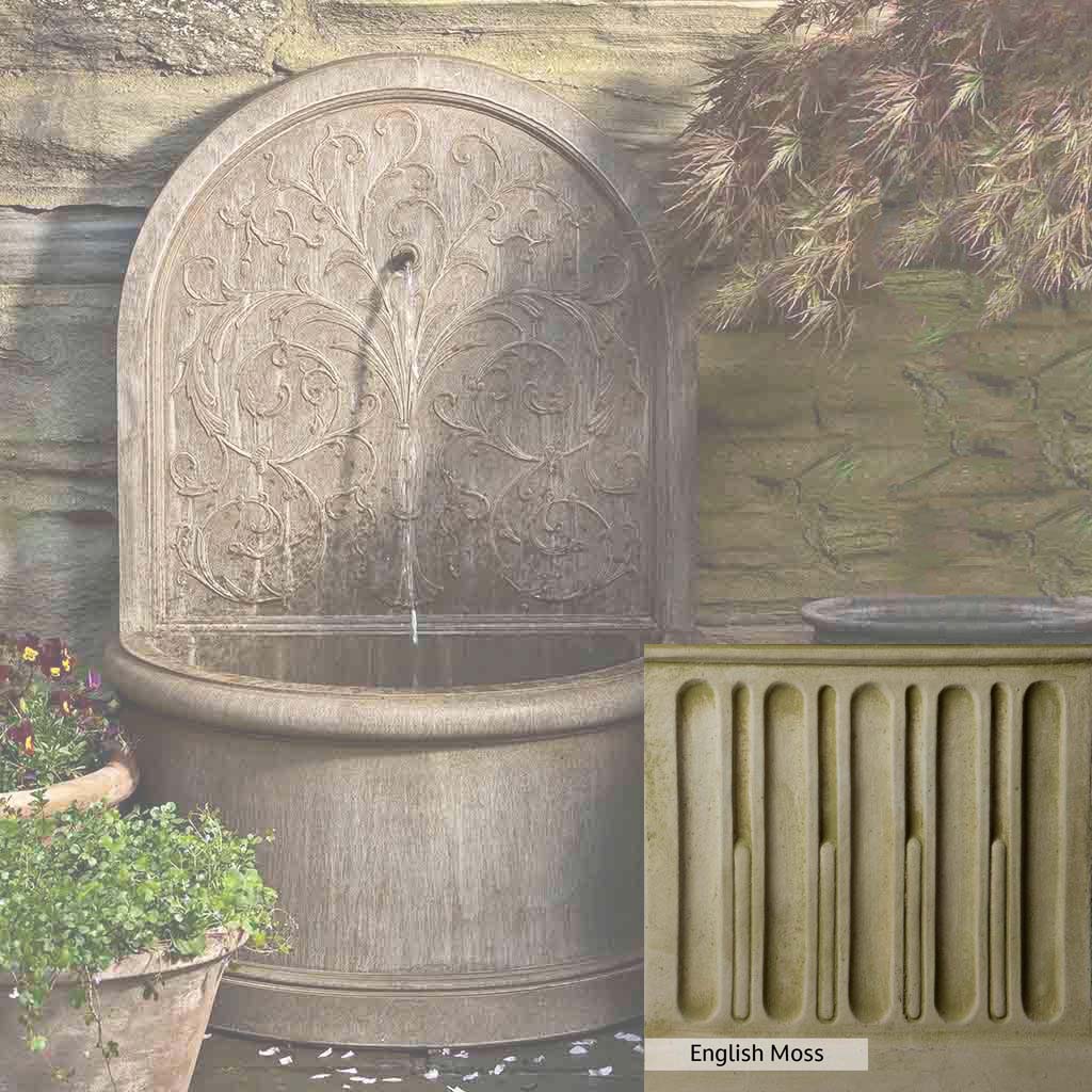 Campania International Corsini Outdoor Wall Fountain - Elegant Garden Water Feature for Patio, Yard & Landscape Decor