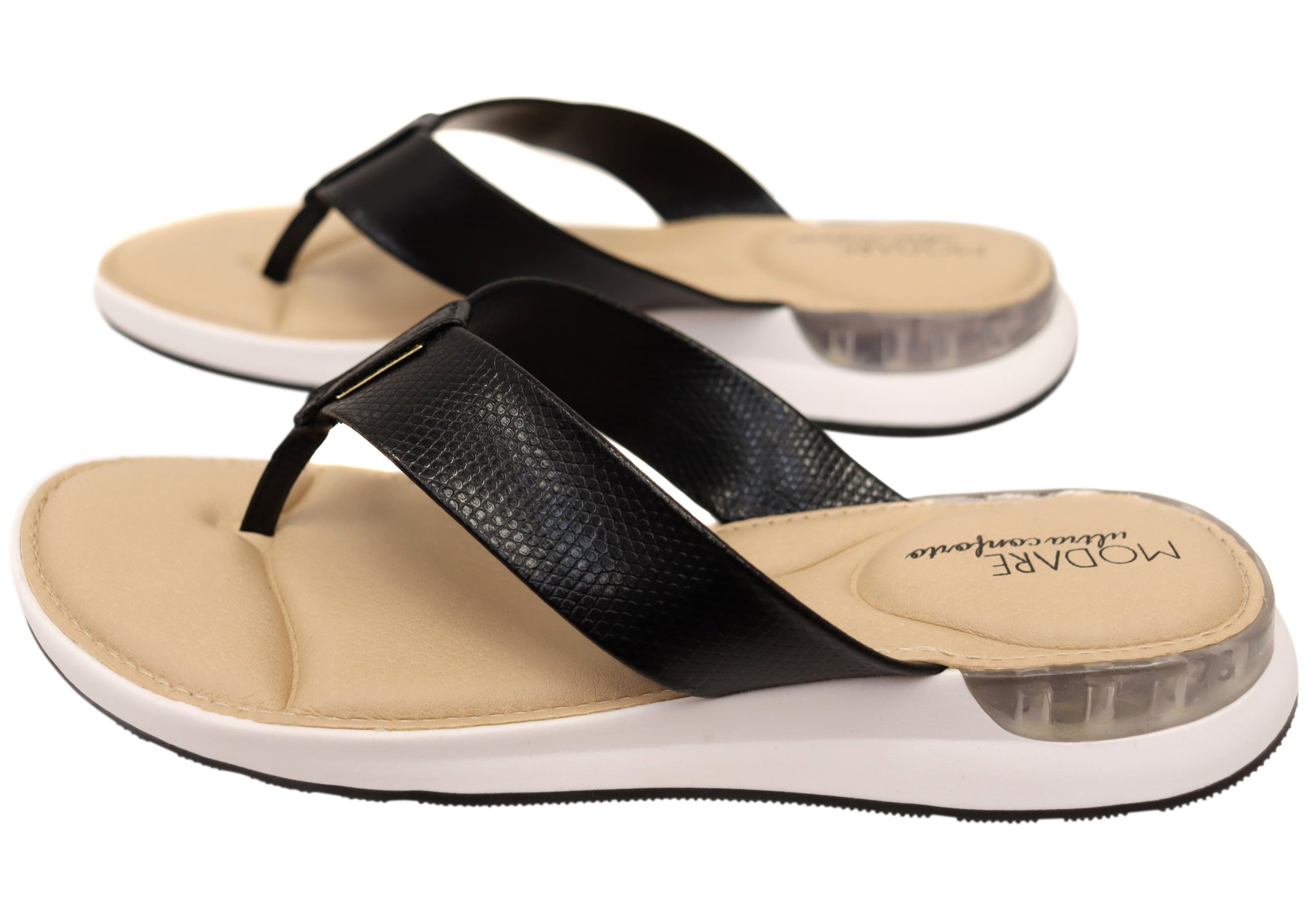 Modare Ultra Comfort Women's Brazilian Thong Sandals - Soft & Breathable for All-Day Wear - Perfect for Beach, Pool, and Summer Outings