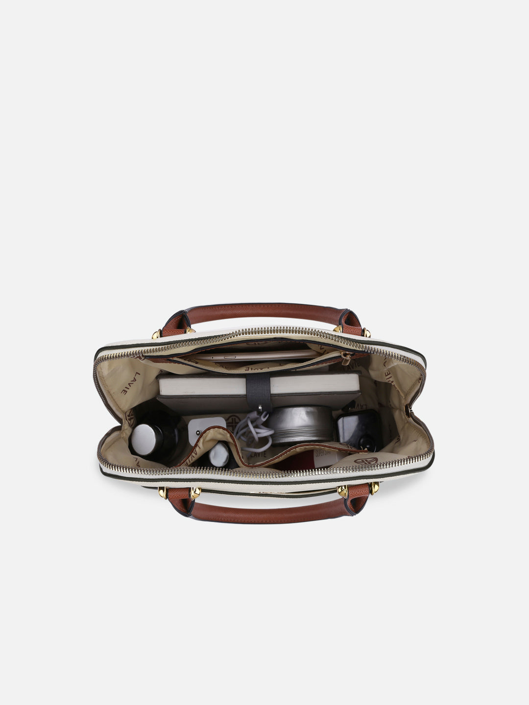 Valle25 Dome Medium Satchel Bag - Stylish Leather Crossbody Purse for Women | Perfect for Work, Travel & Everyday Use