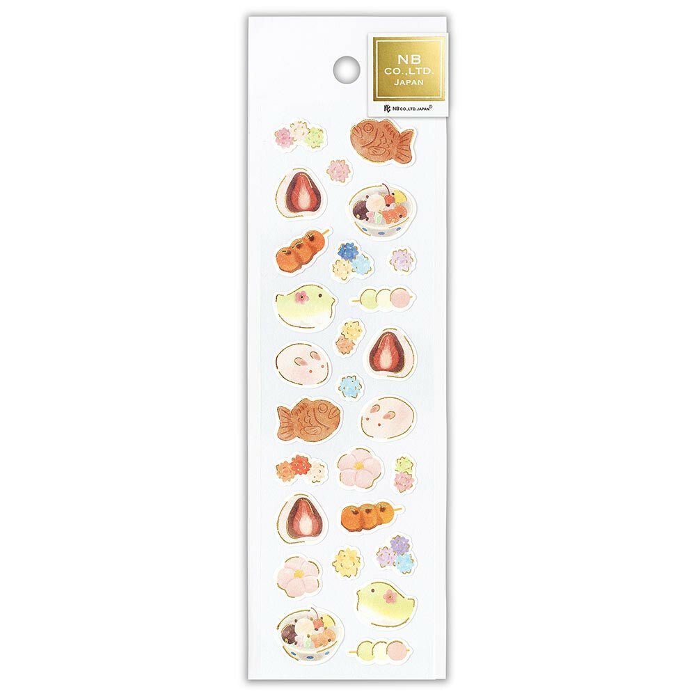 Japanese Style Kawaii Stickers Small - Cute Aesthetic Decals for Planners, Laptops, Water Bottles & DIY Crafts