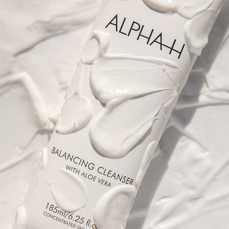 Alpha H Balancing Cleanser with Aloe Vera - Gentle Face Wash for Sensitive Skin, Hydrating & Soothing Facial Cleanser - Perfect for Daily Skincare Routine & Post-Workout Refresh