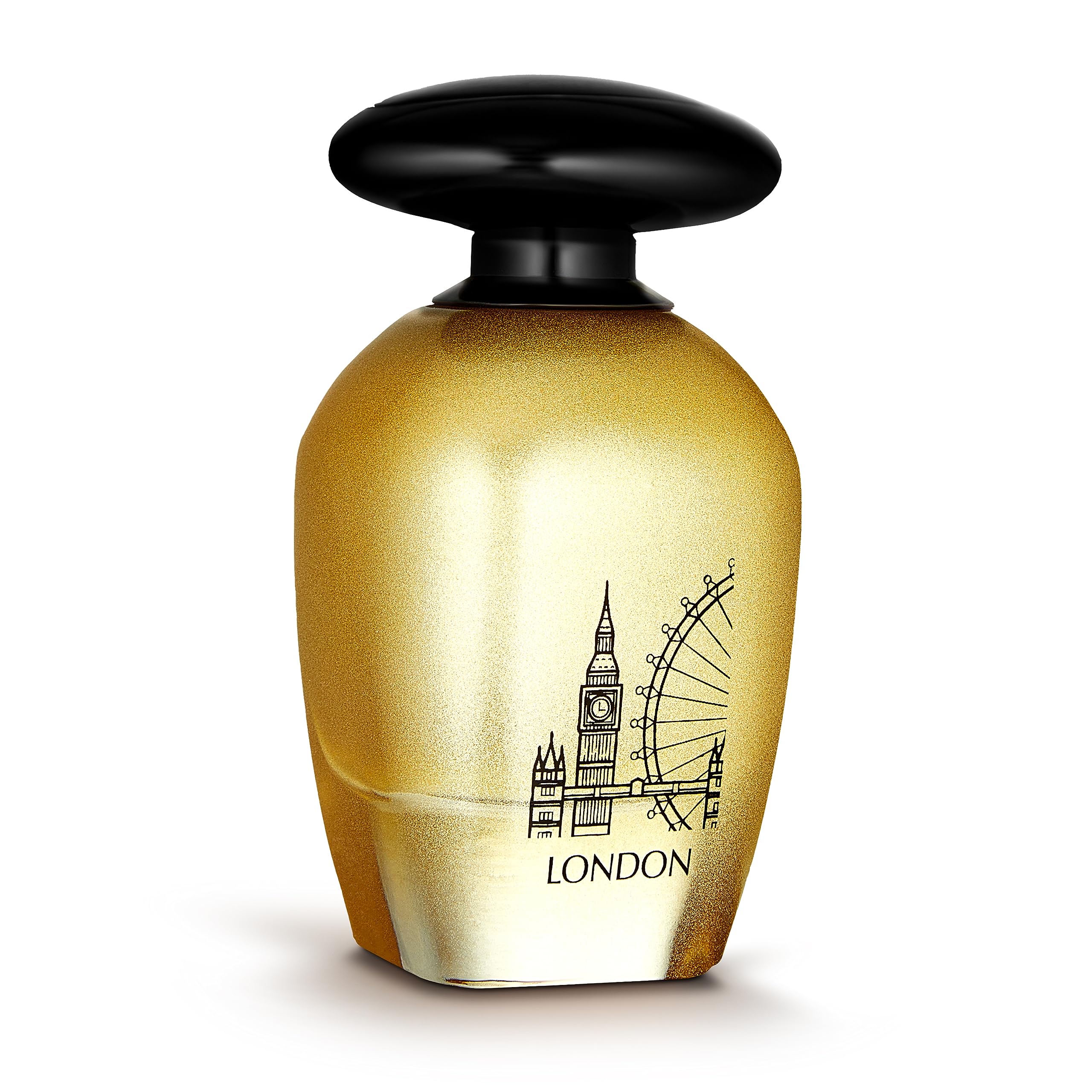 L'Orientale Fragrances Night De Paris London 100ml / 3.3oz - Unisex Amber Spicy Eau de Parfum for Women & Men, Long-Lasting 24-Hour Oil-Based Perfume - Perfect for Date Night, Office Wear & Special Occasions All Year Round