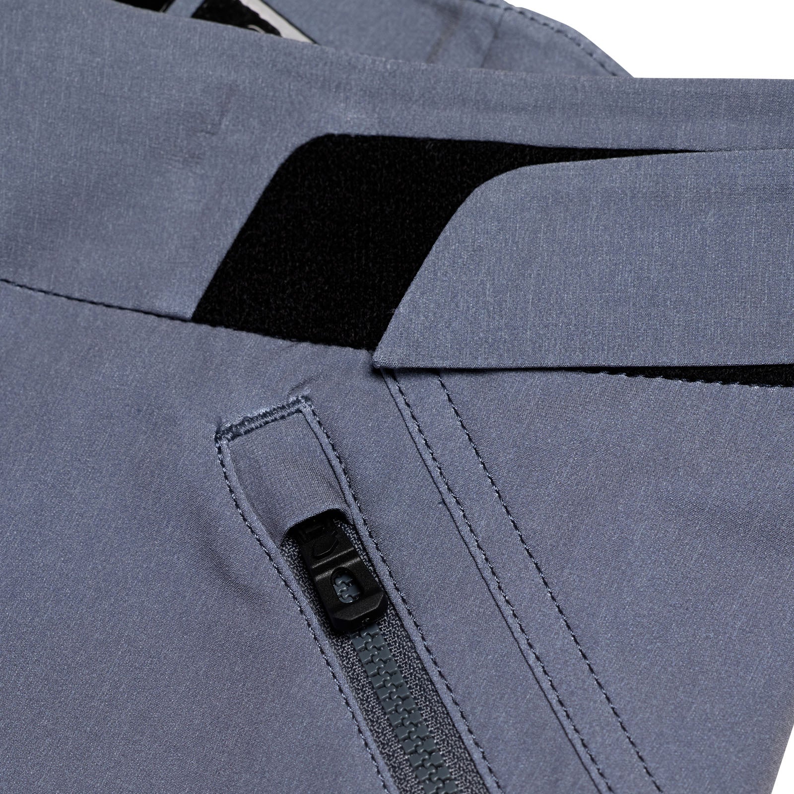 Ruckus Short Shell Mono Steel Blue - Lightweight Durable Jacket for Outdoor Activities, Hiking, and Casual Wear