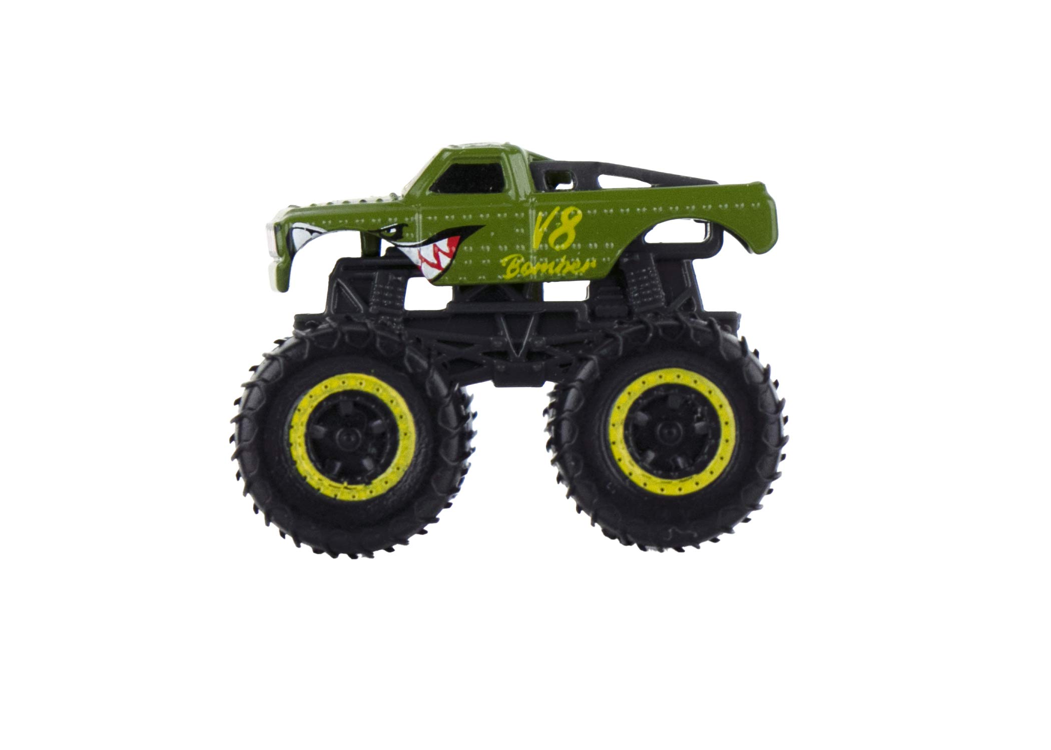 World's Smallest Hot Wheels Monster Trucks Series 2 - Miniature Die-Cast Toy Car Collection (Blue, 529) - Perfect for Kids' Playtime, Collectors & Gift Giving
