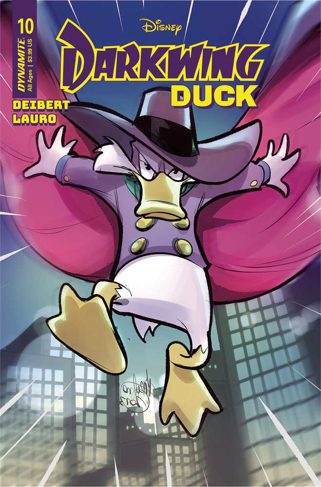 Darkwing Duck #10 Cover B Andolfo - Limited Edition Comic Book for Collectors & Fans - Perfect for Display, Gifts & Comic Conventions