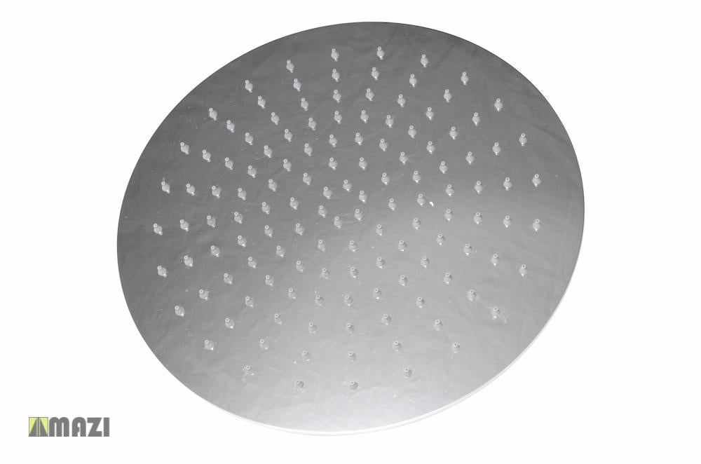 High Pressure Shower Head 067CP1_CH - 6-Setting Adjustable Rainfall Shower Faucet for Bathroom & Spa Relaxation