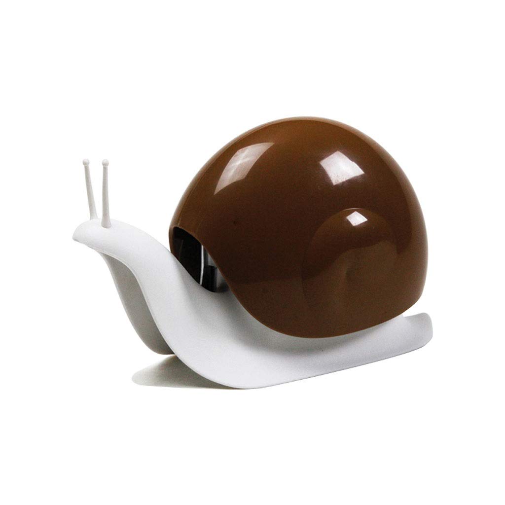 Automatic Touchless Soap Dispenser for Kitchen & Bathroom - Snail Design, Brown | Hands-Free Liquid Soap Dispenser for Sink Counter, Home, Office, and Public Restrooms