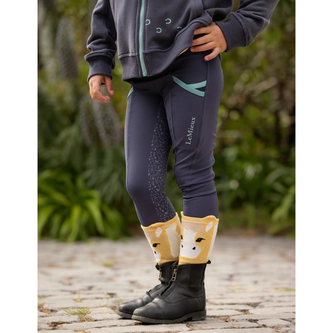 LeMieux Mini Pull On Breech - Comfortable Equestrian Riding Breeches for Women & Girls | Perfect for Horseback Riding, Training & Competition