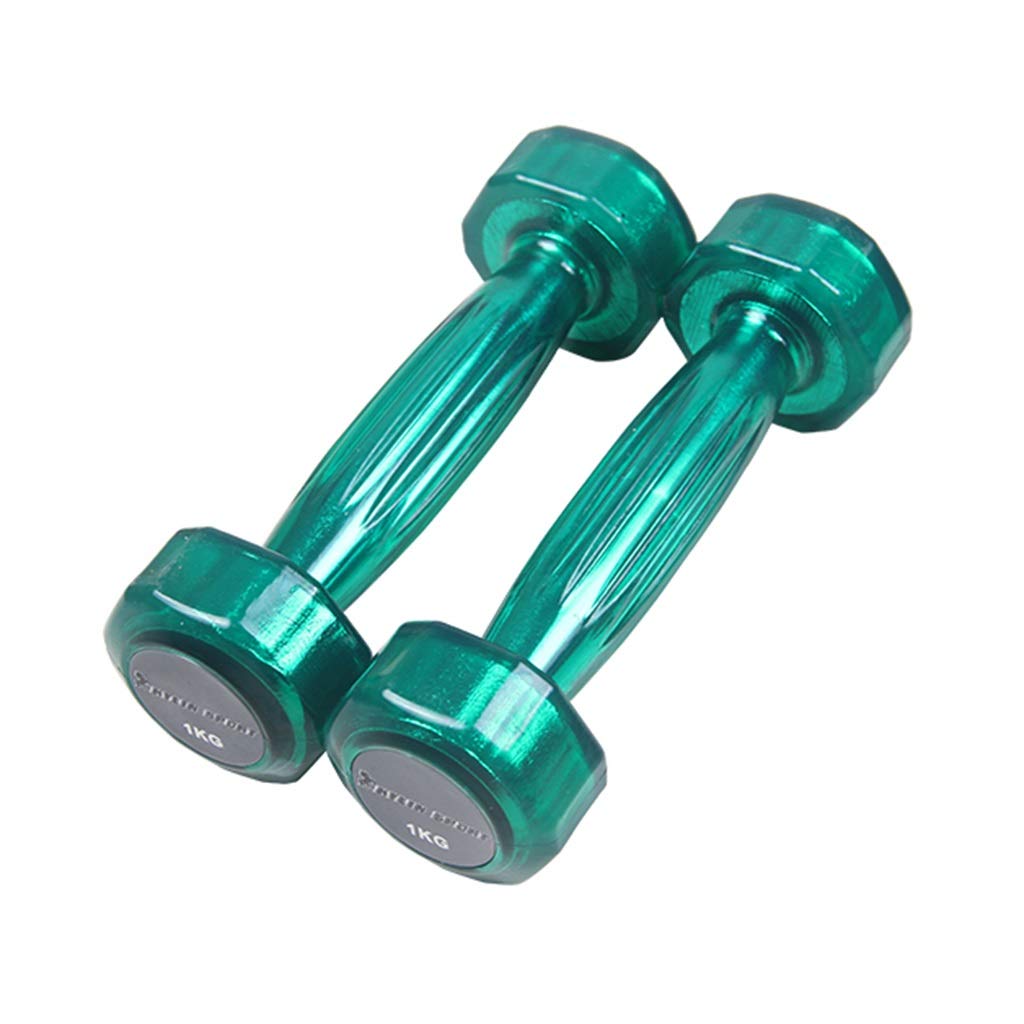 1kg Safety Dumbbells for Kids - Solid Steel Small Hand Weights for Pilates, Fitness & Exercise - Perfect for Home Workouts, Children's Training & Yoga Practice