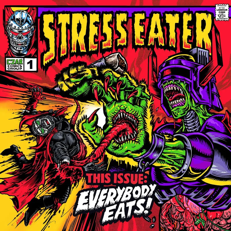 Czarface Presents: Stress Eater - Everybody Eats! Limited Edition RSD Black Friday 2024 Vinyl Record - Perfect for Hip-Hop Collectors & Music Lovers