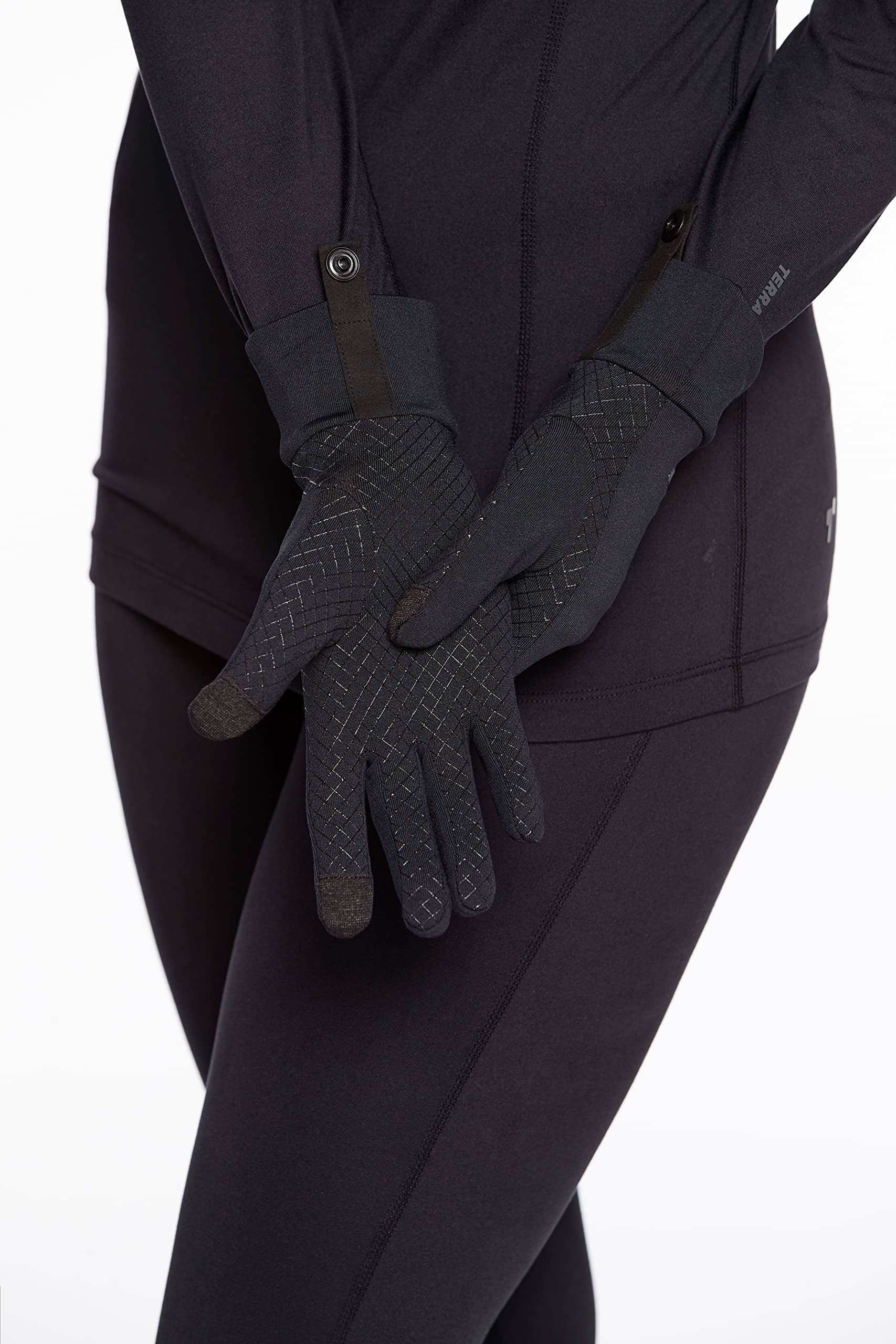 Terramar Women's Performance Series Below Zero Gloves - Cold Weather Thermal Gloves for Running, Skiing & Outdoor Activities