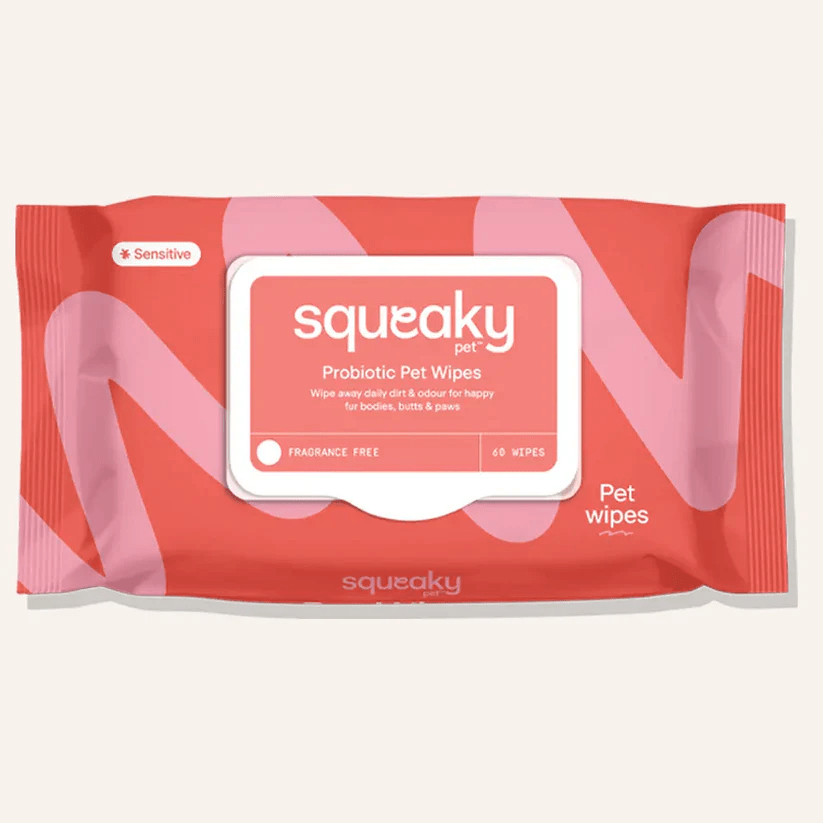Probiotic Pet Wipes for Dogs & Cats - Sensitive Skin & Allergy Relief - Gentle Cleaning Wipes for Paws, Face & Body - Perfect for Grooming, Travel & Outdoor Adventures