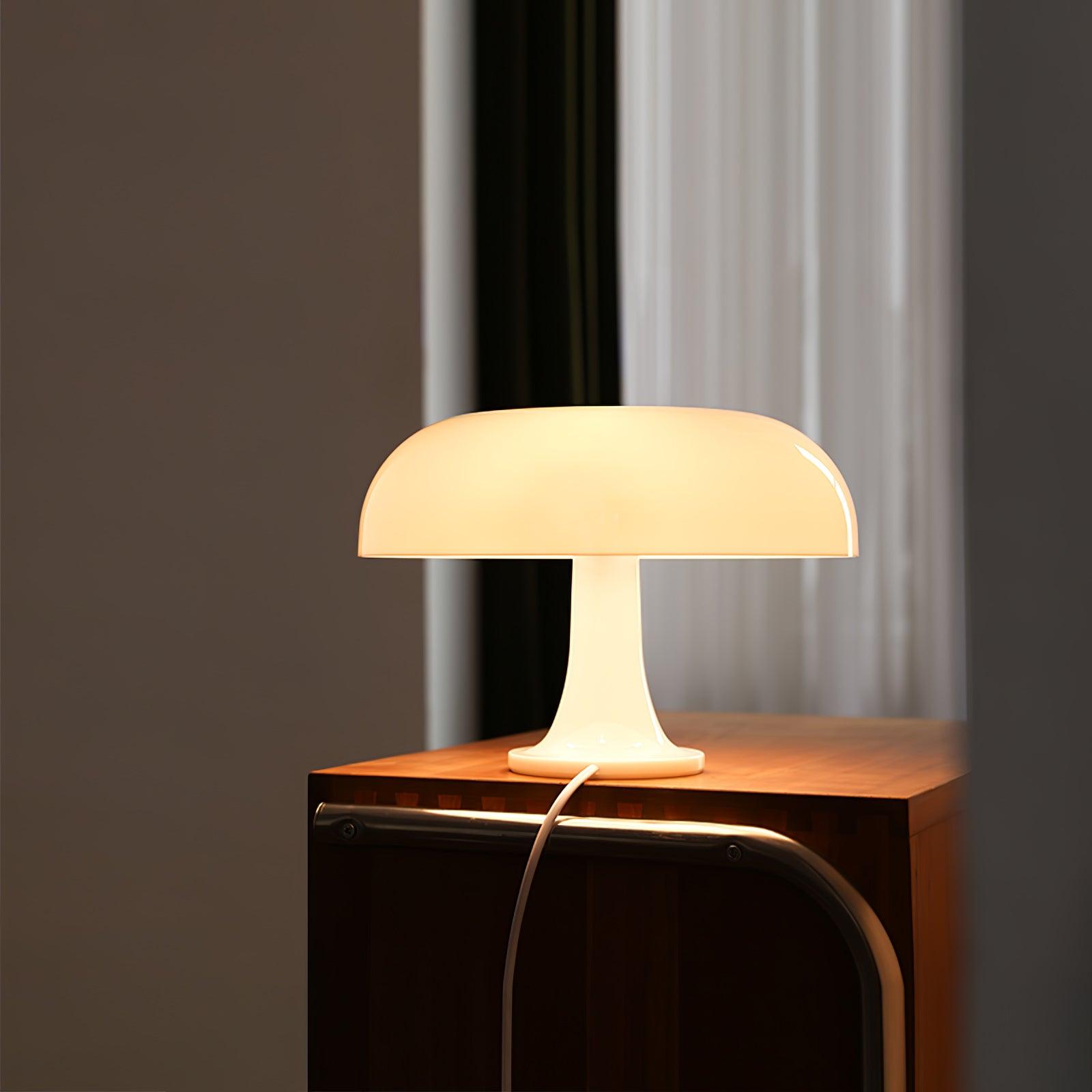 Whimsical Mushroom Table Lamp - Cute Nightstand Light for Kids Room & Nursery Decor - Perfect for Bedtime Reading & Cozy Ambiance