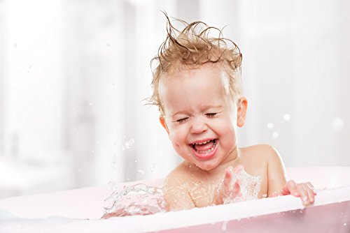 Natural Lavender Milk Kids Bath Soak with Pacific Sea Salt - Gentle & Nourishing Foaming Bath for Soft Skin - All-Natural Tub Time Relaxation for Babies & Toddlers - Perfect for Bedtime Routine & Sensitive Skin Care