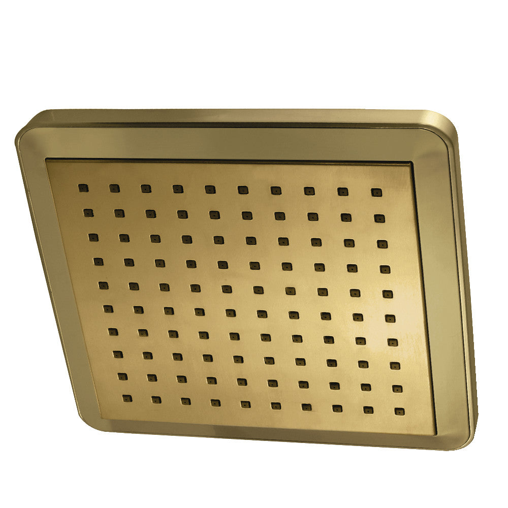 Kingston Brass K250A0 Claremont 9 5/8 Inch Square Rainfall Shower Head - Luxury Bathroom Upgrade for Spa-Like Experience at Home