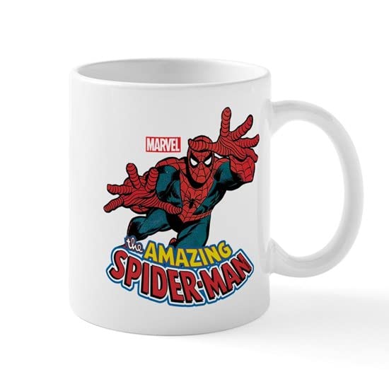 The Amazing Spiderman Ceramic Coffee Mug 11 oz - Superhero Tea Cup for Marvel Fans | Perfect for Home, Office & Gifts
