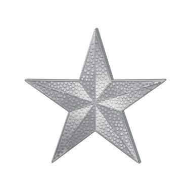 Silver Star Lapel Pins - 1 Inch Silver Star Chenille Pins (30 Pack) - Premium Quality Award Pins for Military, Police, First Responders & Corporate Recognition Ceremonies