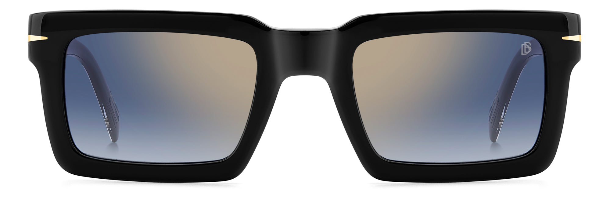 David Beckham DB7126/S Men's Sunglasses - Polarized UV Protection Aviator Style for Driving, Outdoor Sports & Fashion