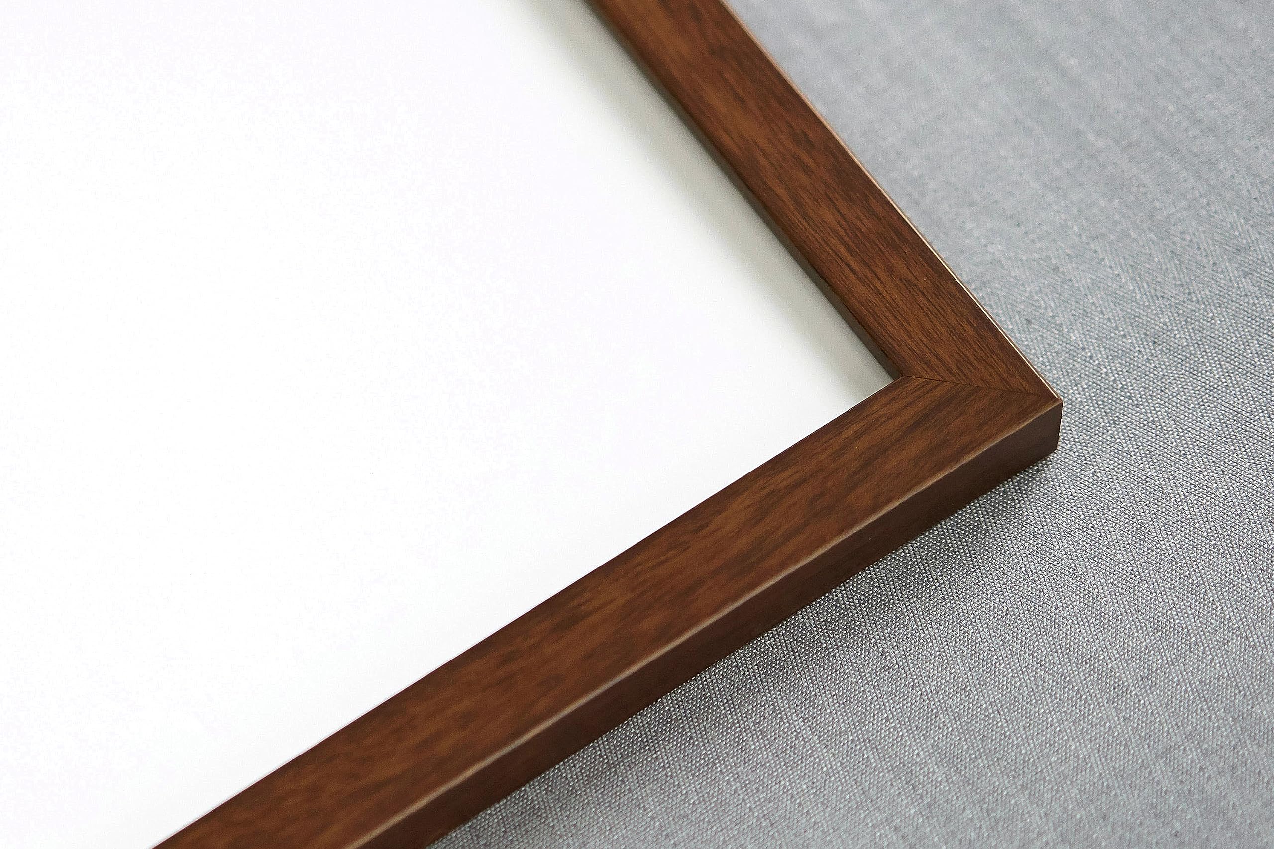 Premium 24x30 Inch Brown Mahogany Solid Pine Wood Picture Frame with UV Protective Acrylic Plexiglass & Foam Backing - Wall Art Display for Home Office Gallery Decor - Perfect for Family Photos, Artwork, Certificates & Diplomas - Ideal for Living Room, Bedroom, Study & Office Wall Decor - Enhance Your Home Aesthetic with Stylish Wall Display
