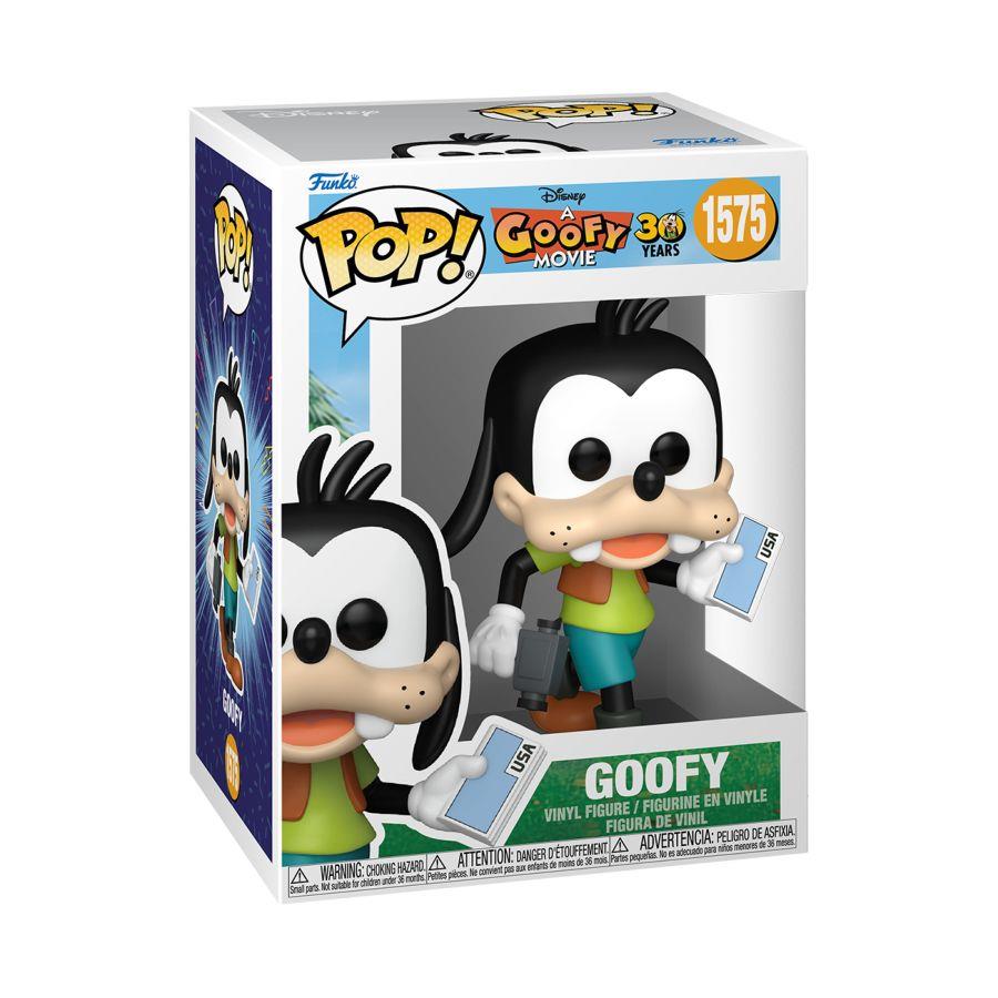 Goofy Pop! Vinyl Figure - A Goofy Movie (1995) Disney Collectible - Perfect for Disney Fans, Movie Lovers & Pop Culture Collectors | Home Display, Office Decor, Gift for Disney Enthusiasts