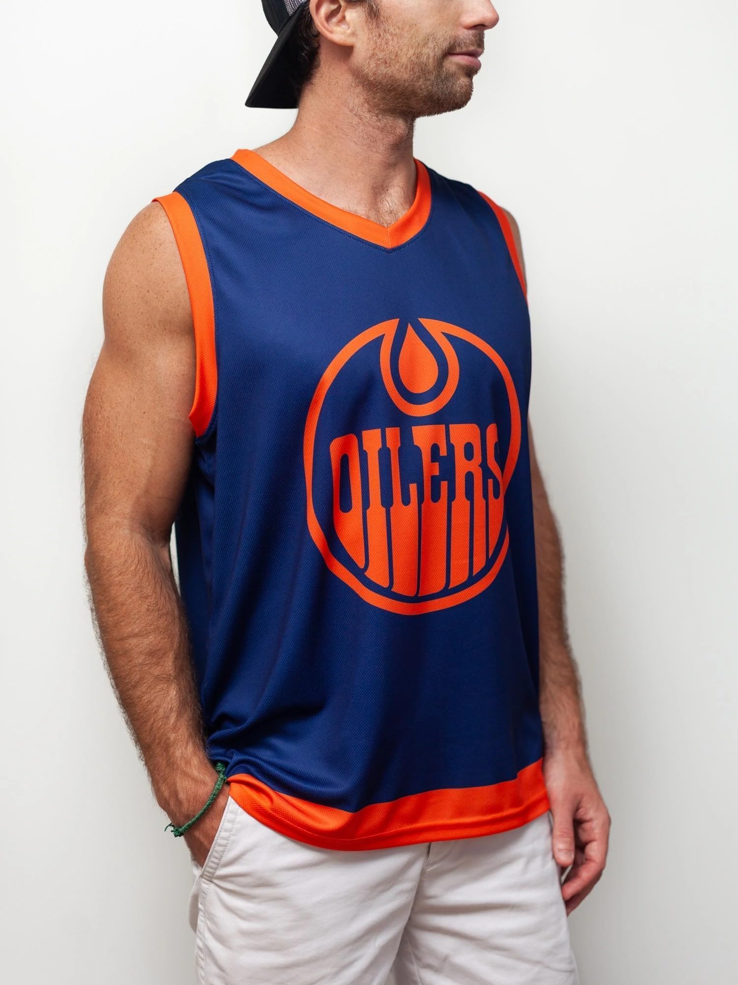 Calhoun NHL Men's Hockey Tank Top - Alternate Logos for Hockey Fans | Game Day Outfit & Sports Lounge Wear
