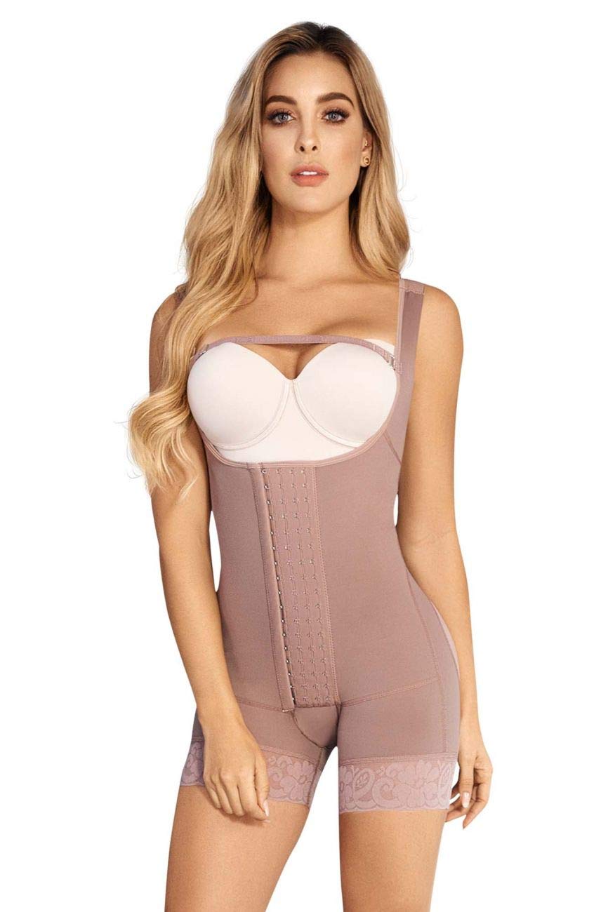 MOLDEATE 12008 SKINTEX Control Mid Thigh Body Shaper for Women - High Waist Tummy Control Shapewear - Slimming Underwear for Everyday Wear, Workout & Special Occasions