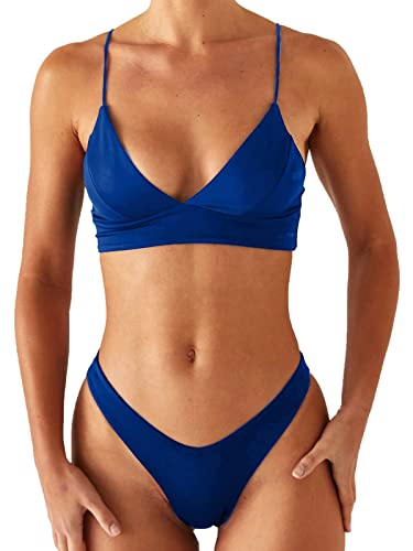 Rajputana Women's Black Push Up Brazilian Bikini Set - Sexy Two Piece Swimsuit for Beach, Pool & Summer Vacation