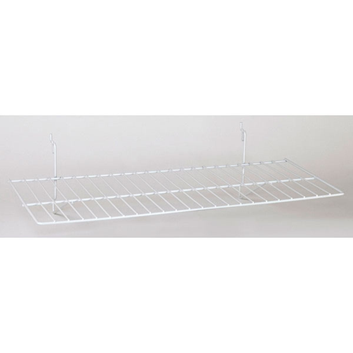 Universal White Wire Shelf Bracket - 23.5