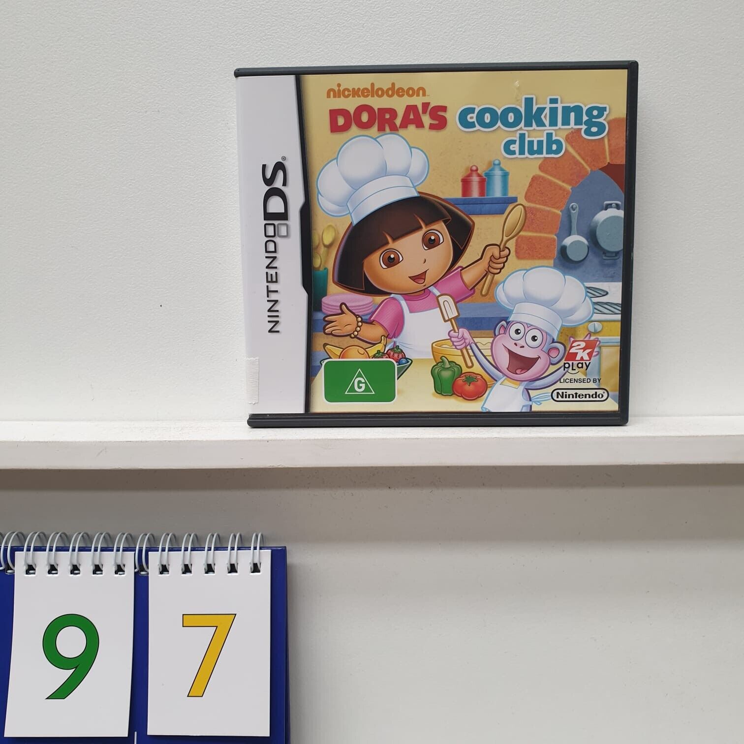 Dora's Cooking Club Nintendo DS Game with Instruction Manual - Fun Cooking Adventures for Kids, Perfect for Family Game Nights & Educational Play