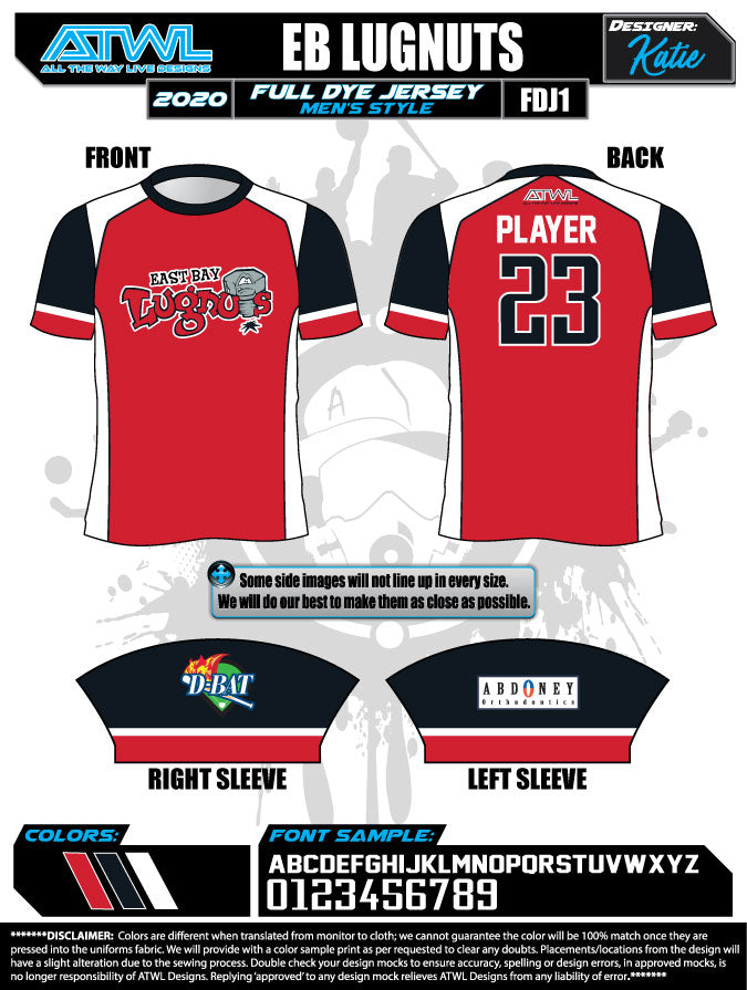 East Bay Spring 2020 Baseball Jerseys - Custom Team Uniforms for Youth & Adult Baseball Leagues - Perfect for Games, Practices & Tournaments