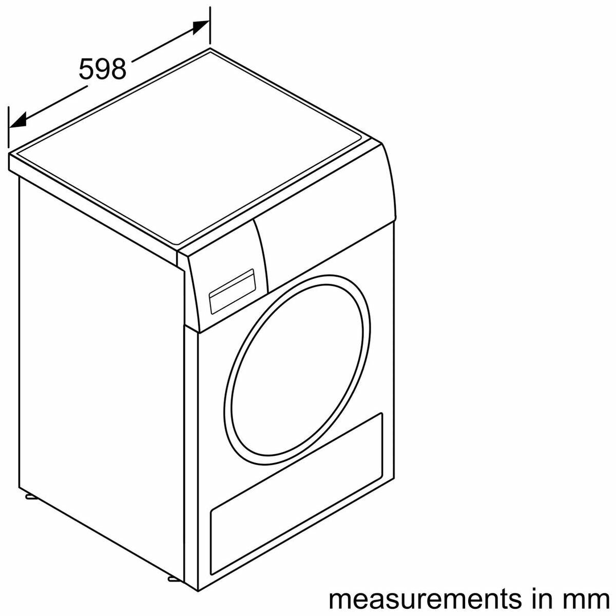 Bosch Series 8 8kg Heat Pump Dryer WTX88M20AU - Energy Efficient Laundry Solution for Home & Apartment Use
