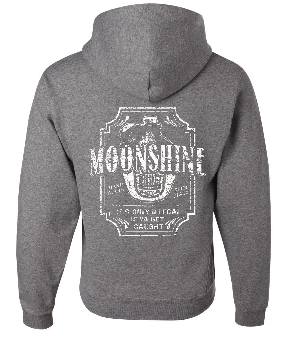 Moonshine Tennessee Whiskey Hoodie - American South Drinking Themed Pullover Sweatshirt for Whiskey Lovers & Bar Hopping