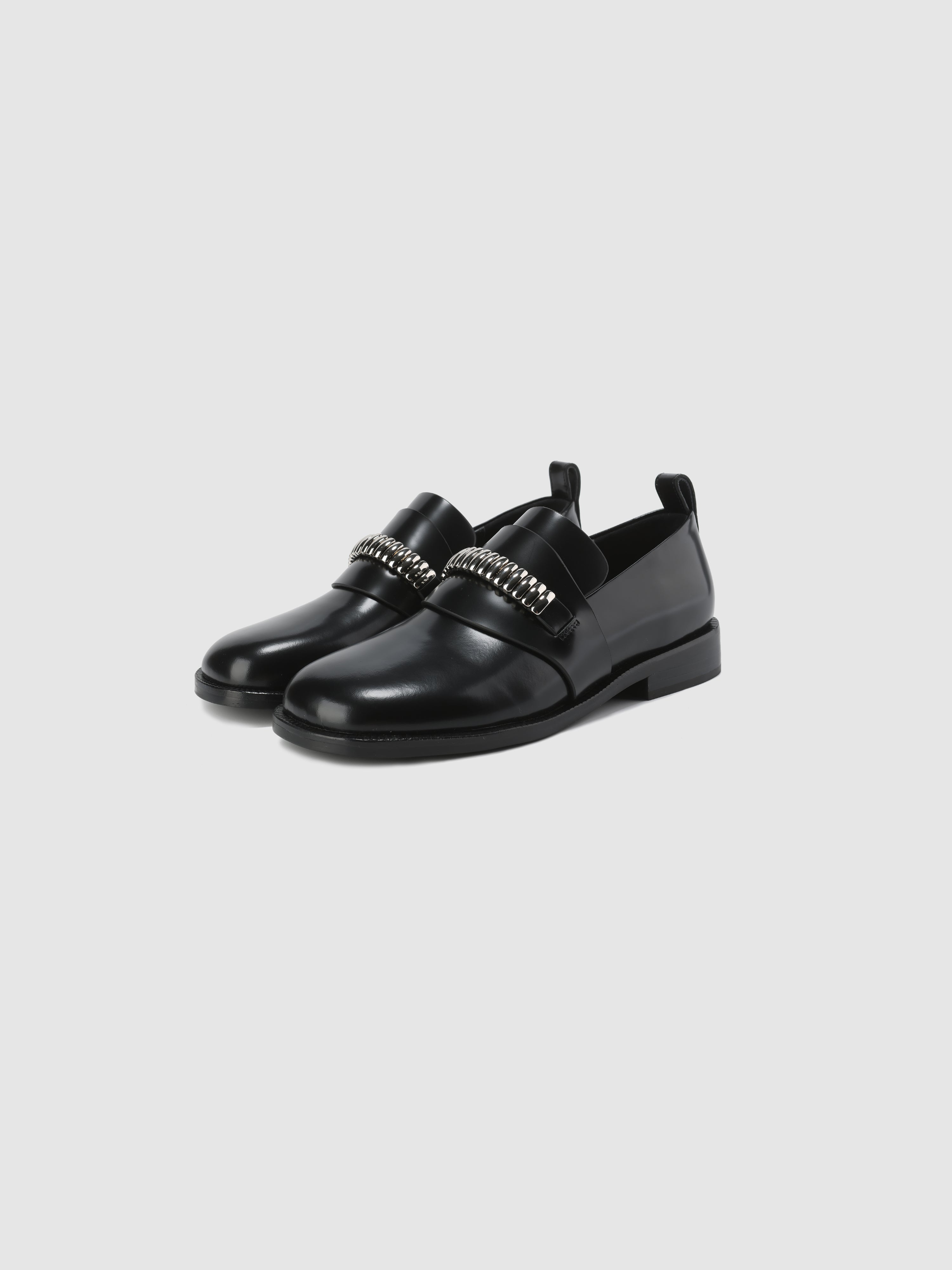 Stylish Round Toe Slip On Loafers with Metal Accents - Comfortable Casual Shoes for Men & Women | Perfect for Office, Travel & Everyday Wear