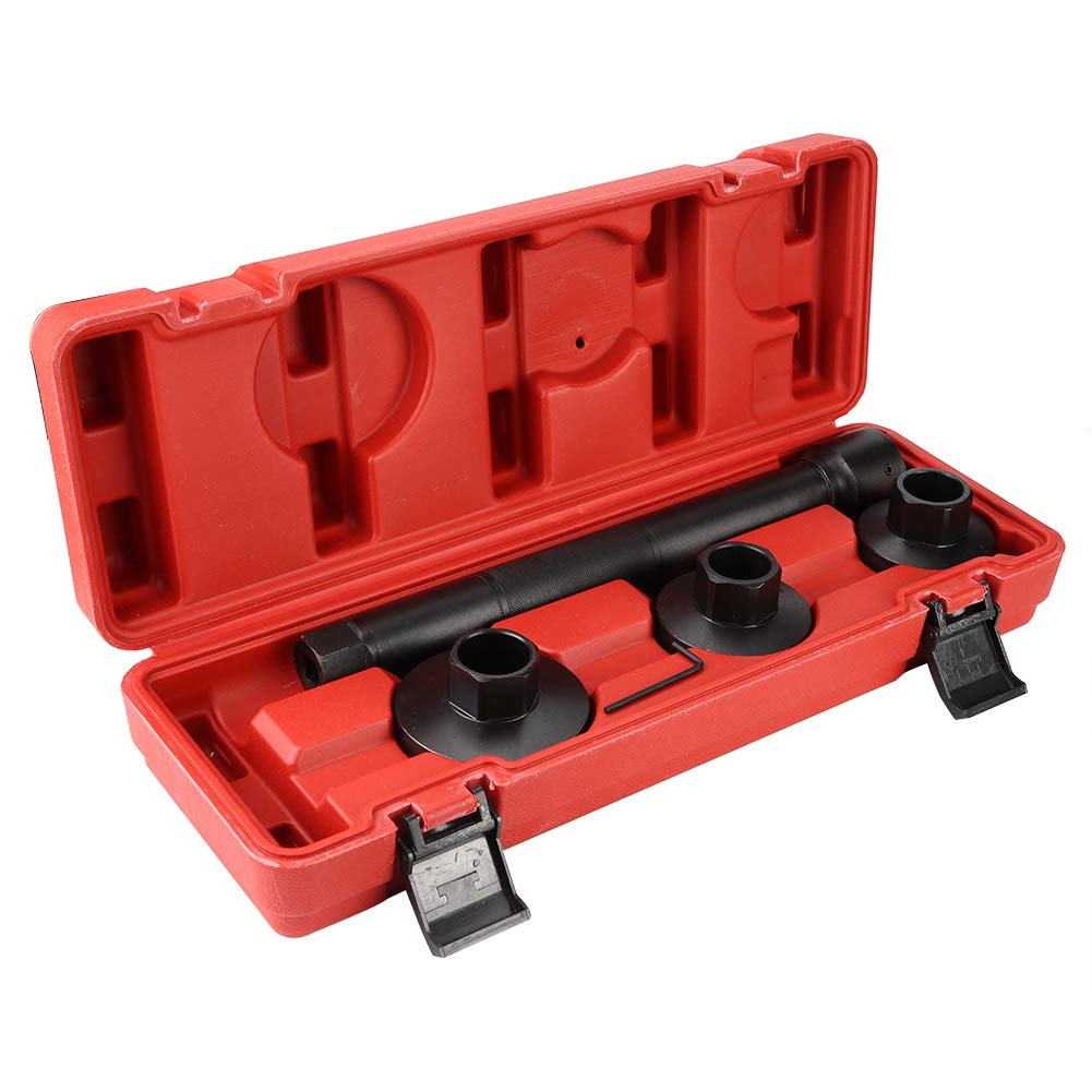 4-Piece Steering Rack Knuckle Tie Rod End Remover Tool Kit (30-45mm) - Professional Axle Joint Installer for Car Repair & Maintenance - Perfect for DIY Mechanics & Auto Shops