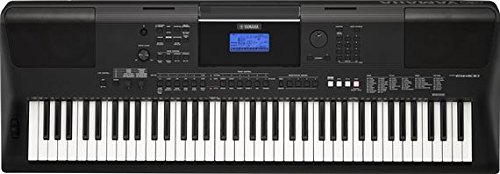 Yamaha PSR-EW400 76-Key Portable Electronic Keyboard with Power Adapter - Perfect for Beginners, Home Practice & Live Performances