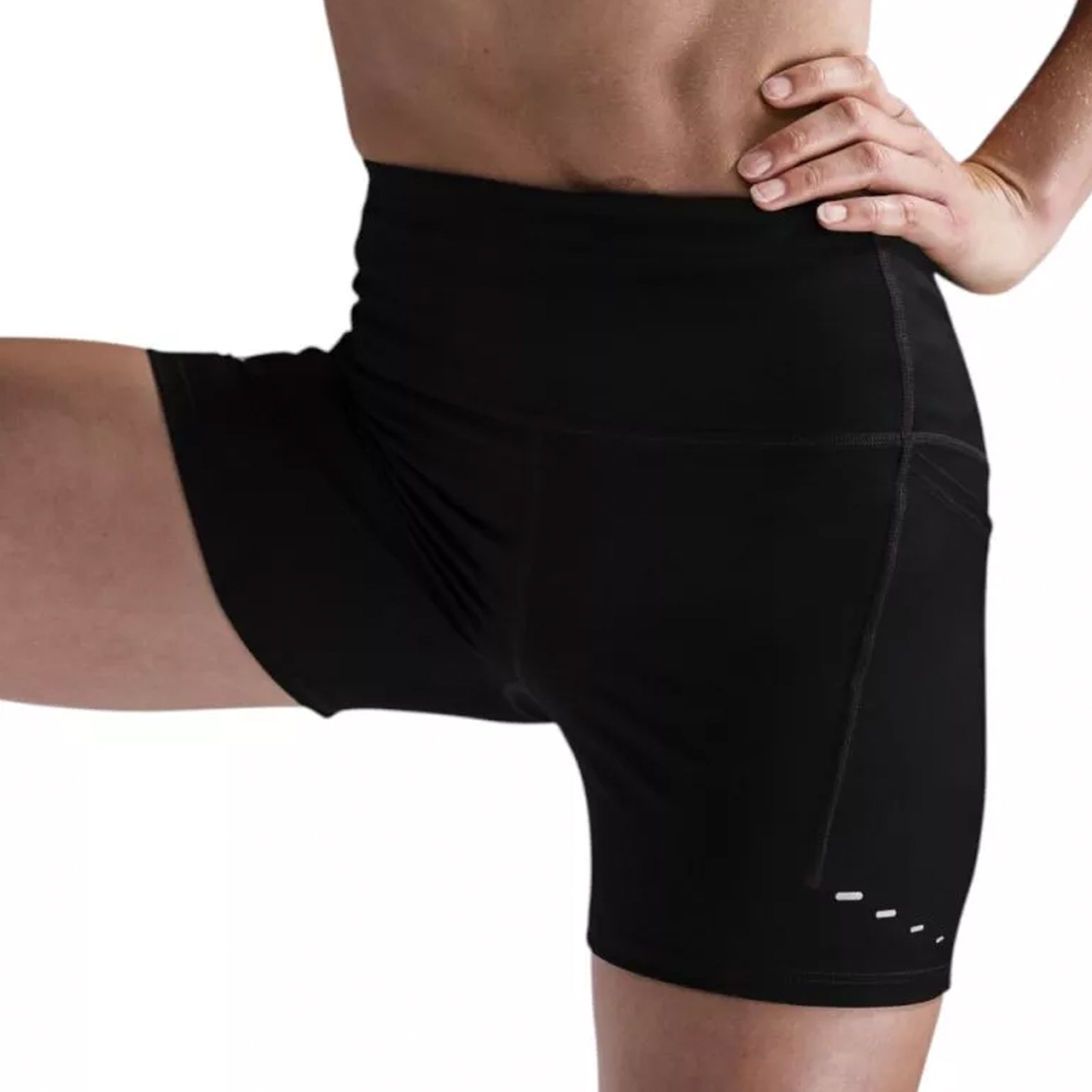 Nike Women's Swift High Waisted 4-Inch Running Shorts with Pockets - Lightweight Workout Shorts for Running, Yoga & Gym Training