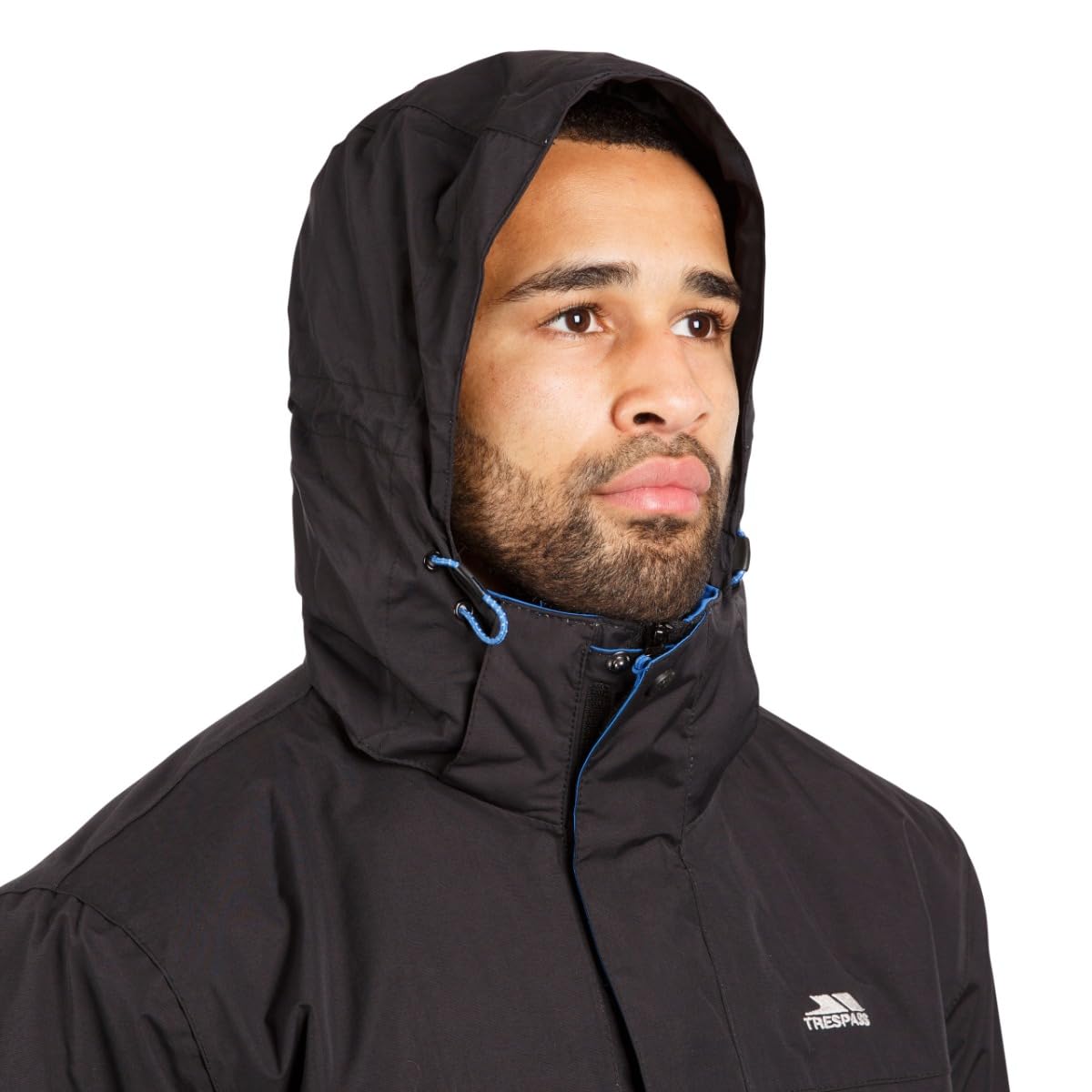 Trespass Donelly Men's Insulated Waterproof Jacket - Winter Outdoor Hiking Skiing Snow Sports Coat for Cold Weather Protection